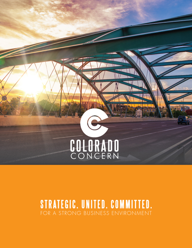 Colorado Concern brochure cover design