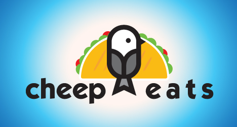 Cheep Eats foodtruck logo design