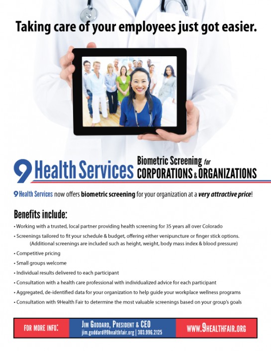 9 Health Corporate Flyer Design