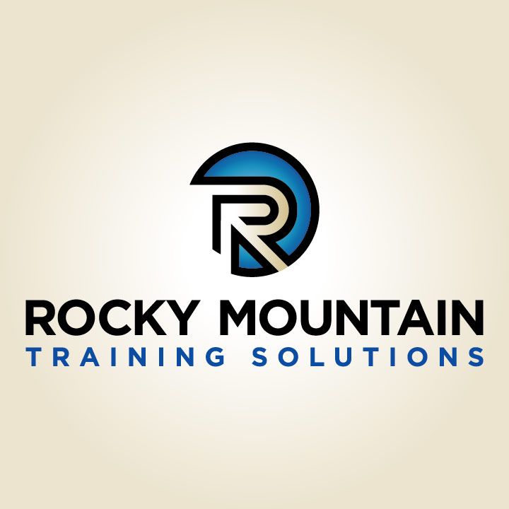 Rocky Mountain Training Solutions custom logo design