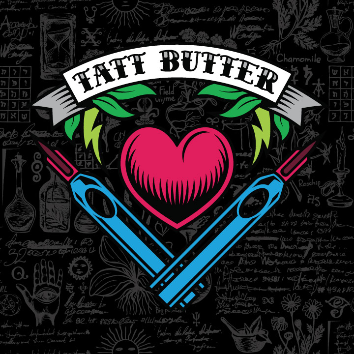 Tatt Butter custom logo design
