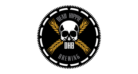 Dead Hippie Brewing logo design Denver