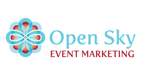 Open Sky Event Marketing logo design