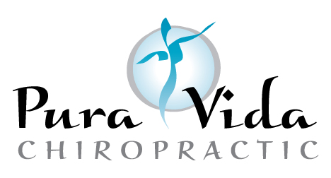Pura Vida Chiropractic logo design