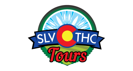 SLV THC Tours logo design