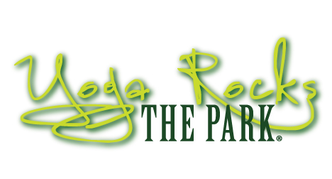 Yoga Rocks the Park logo design